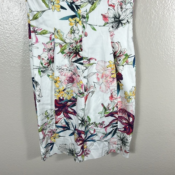 Reiss Floral Shift Onie Sugar Printed Dress - Picture 9 of 9